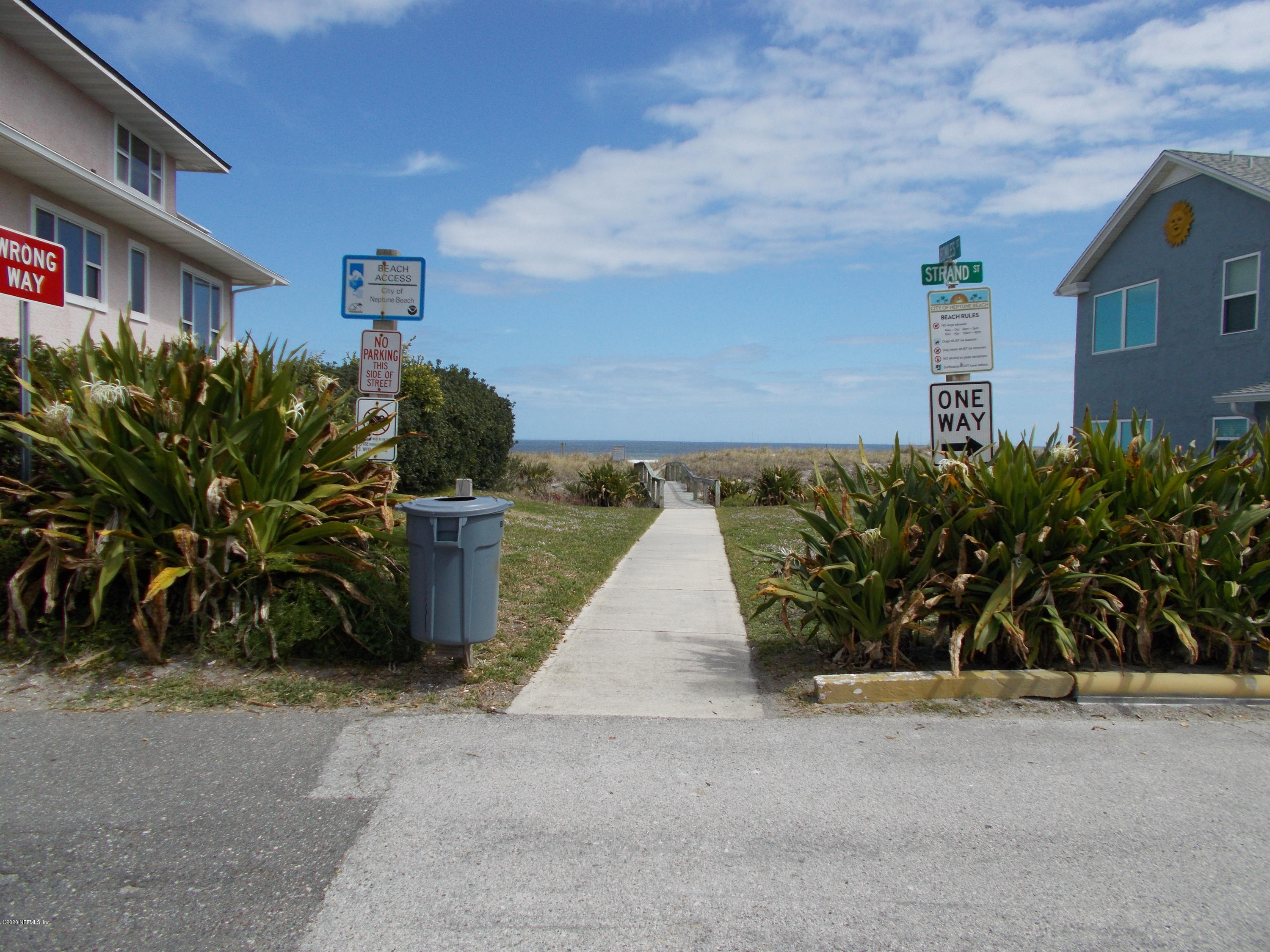 1500 First Street, Unit B Neptune Beach, FL 32266 - Photo 1 of 13 a view of a street with plants