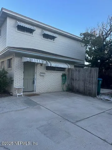 front view of a house with a garage