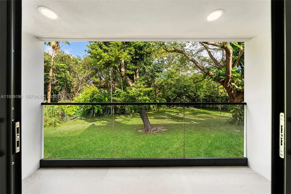 a view of an entryway with stairs