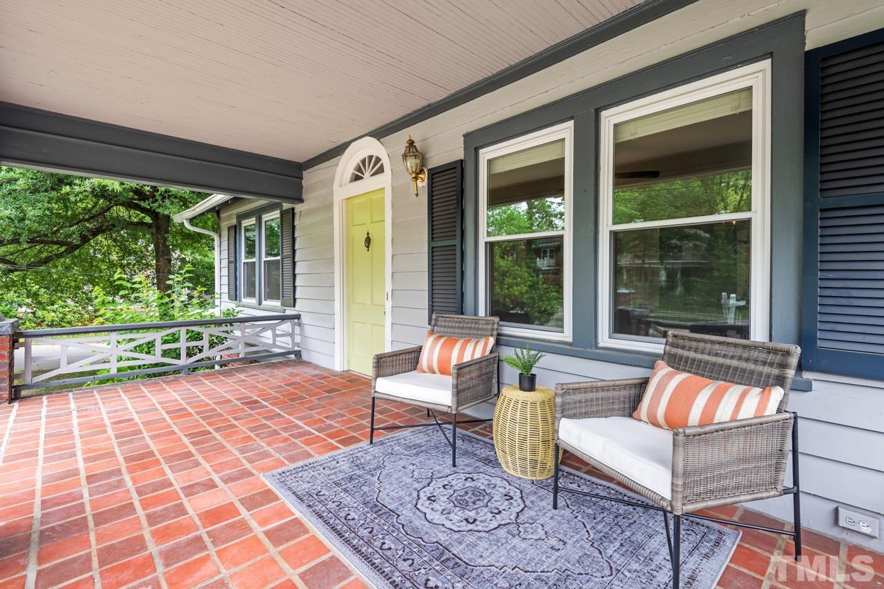 2201 University Drive Durham, NC 27707 - Photo 2 of 43 a outdoor living space with furniture and a rug