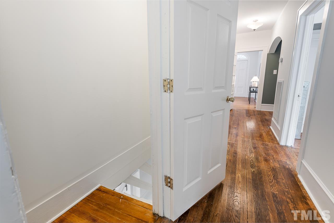 2201 University Drive Durham, NC 27707 - Photo 35 of 43 a view of hallway with wooden floor