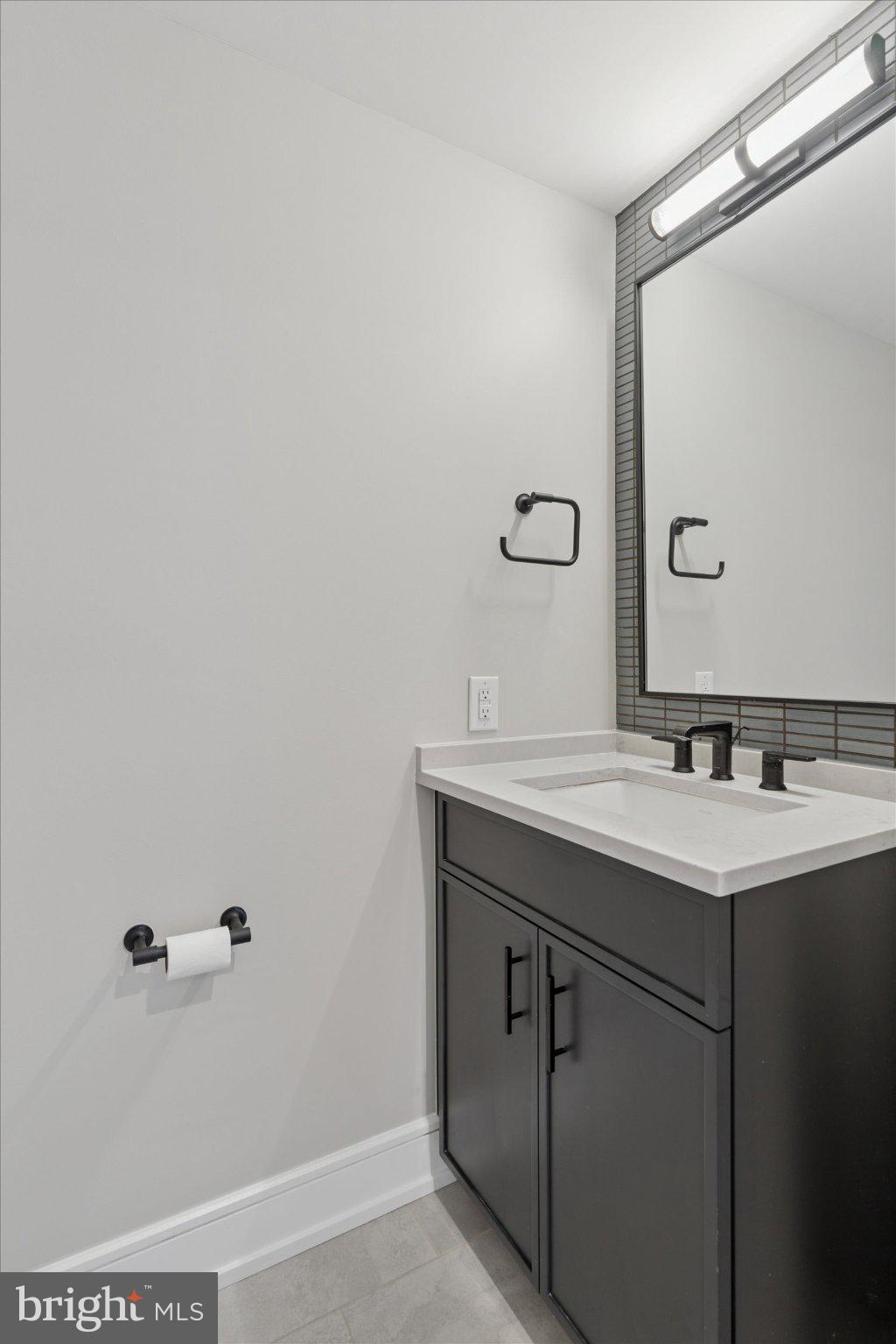 50 North Main Street, Unit 302 Doylestown, PA 18901 - Photo 10 of 38 Sleek modern bathroom design elegance.