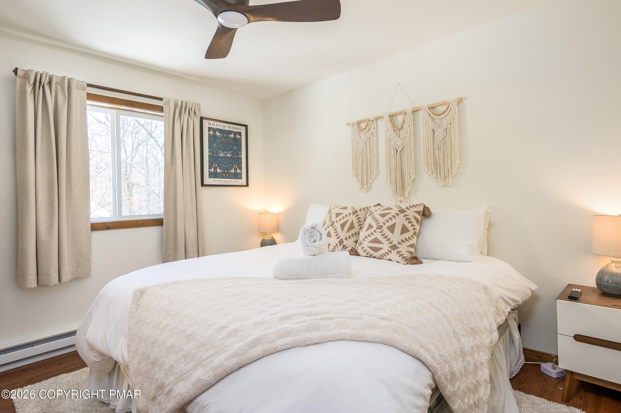 2206 Chatham Drive Bushkill, PA 18324 - Photo 11 of 45 a bedroom with a bed and a window