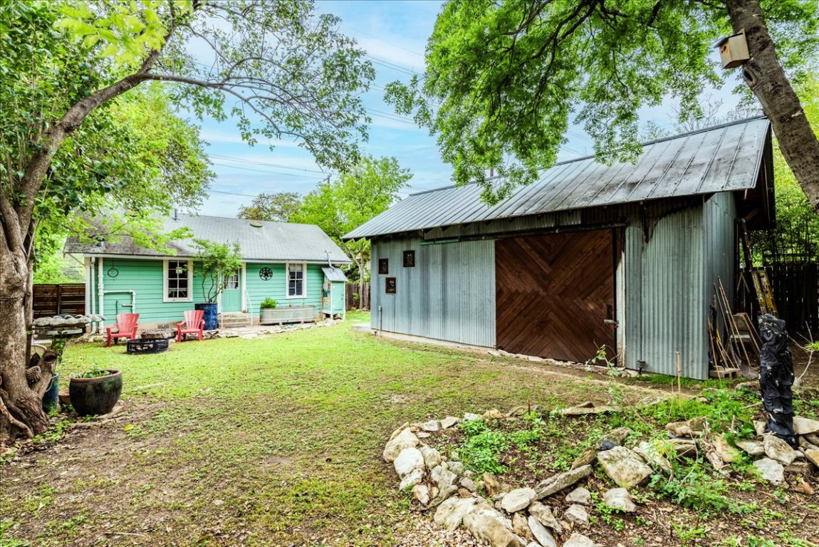 1713 South 5th Street Austin, TX 78704 - Photo 1 of 1 a view of a house with backyard porch and sitting area