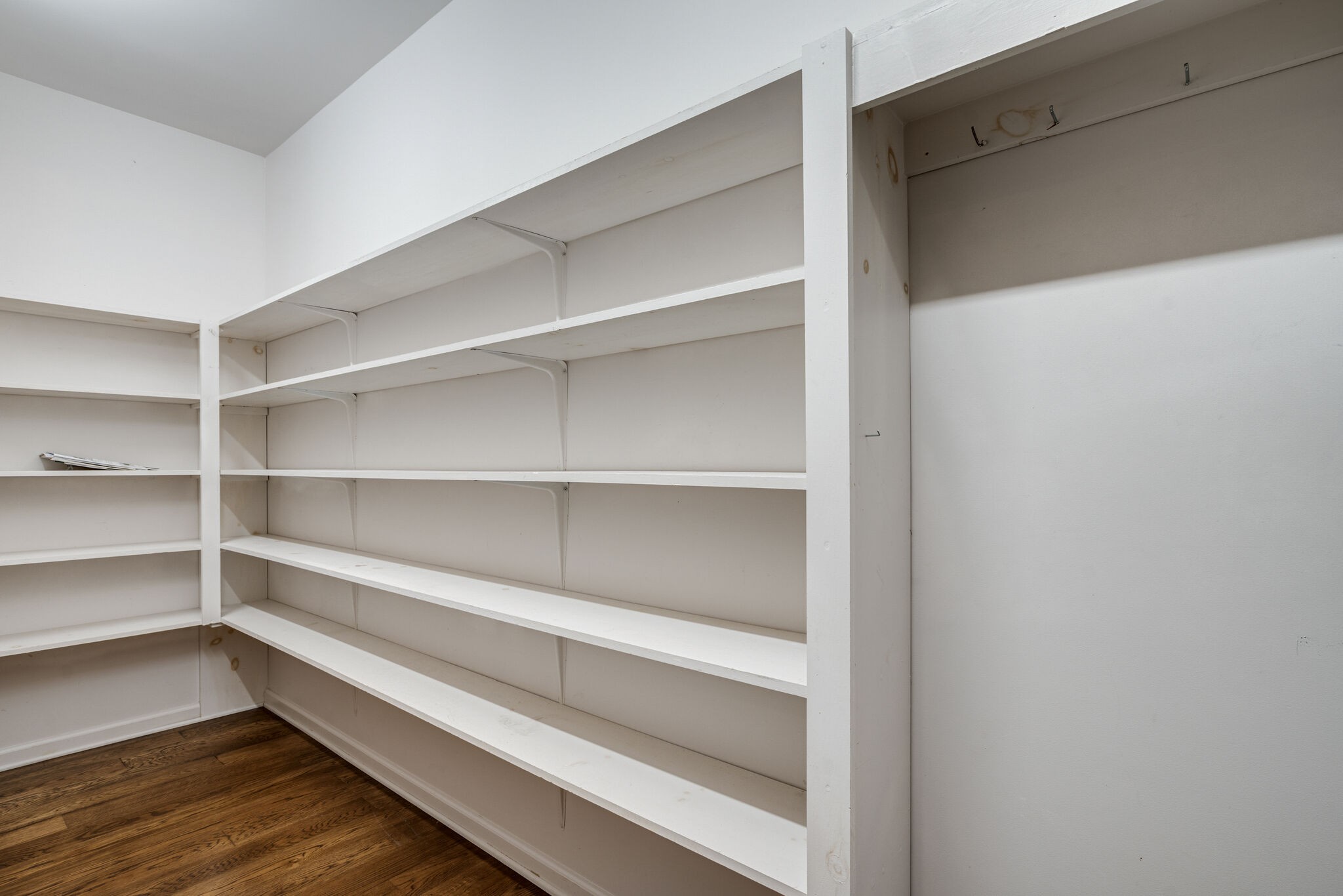 935 Barnes Road Antioch, TN 37013 - Photo 15 of 47 a storage room with wooden floor