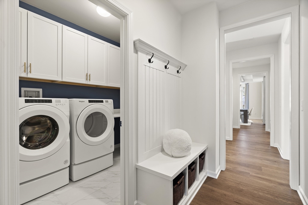29 Germain Way, Unit 3 Norton, MA 02766 - Photo 37 of 40 a utility room with dryer and washer