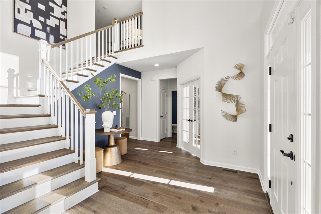 29 Germain Way, Unit 3 Norton, MA 02766 - Photo 5 of 40 a view of entryway and hall with wooden floor