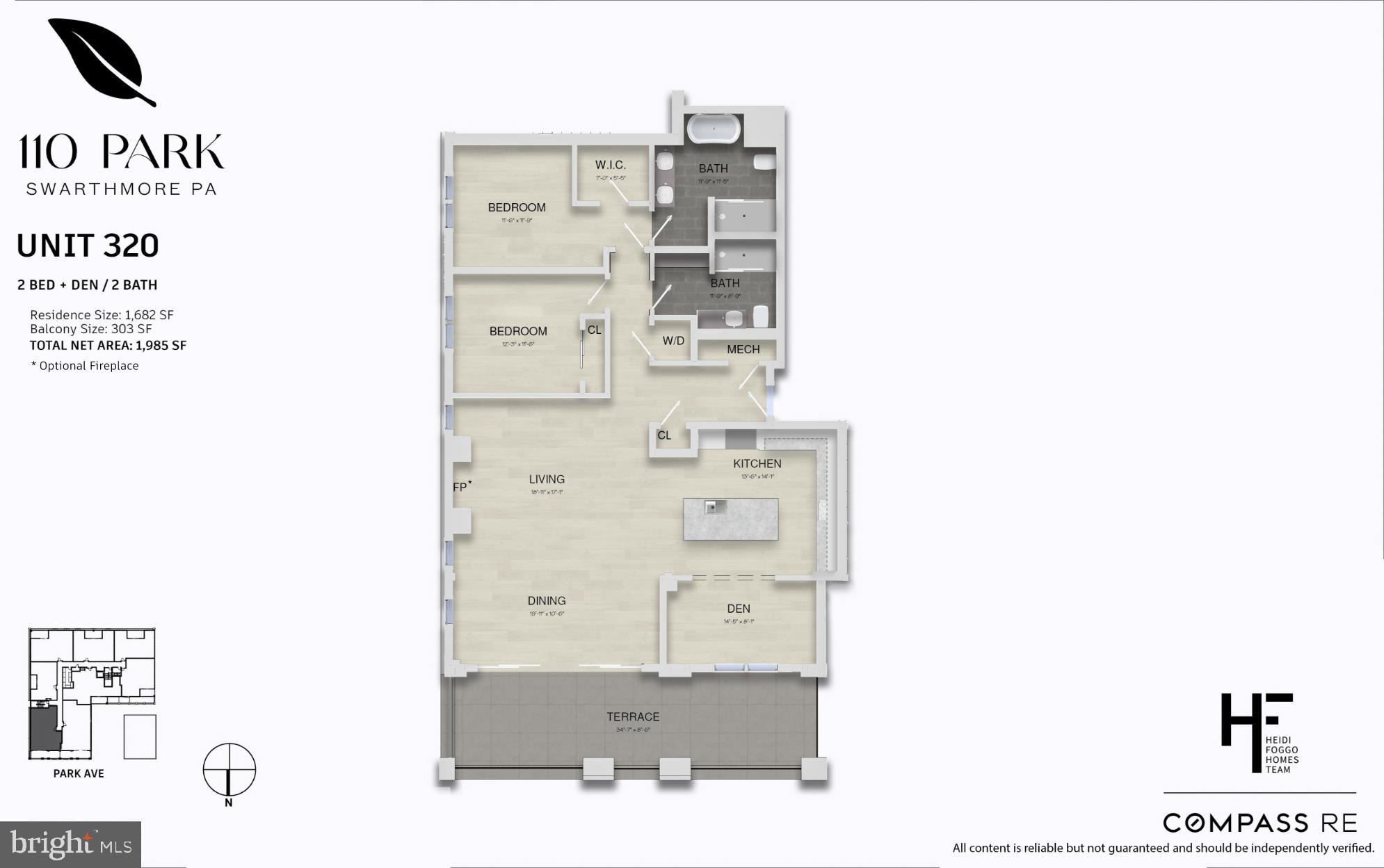 110 Park Avenue, Unit 320 Swarthmore, PA 19081 - Photo 3 of 3 unknown