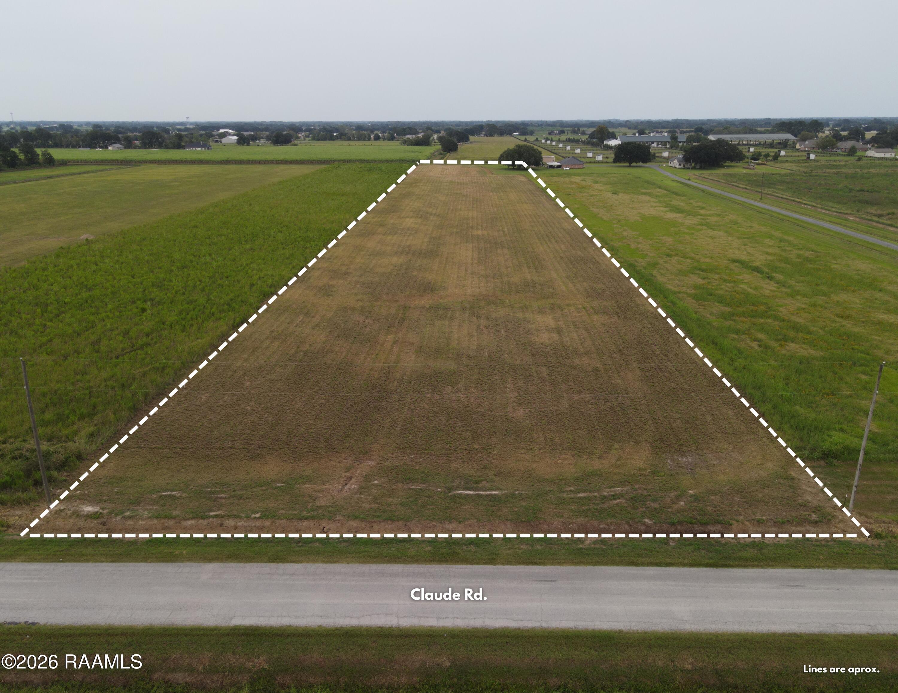 5351 Claude Road Maurice, LA 70555 - Photo 1 of 4 Maurice Land for Sale - Front