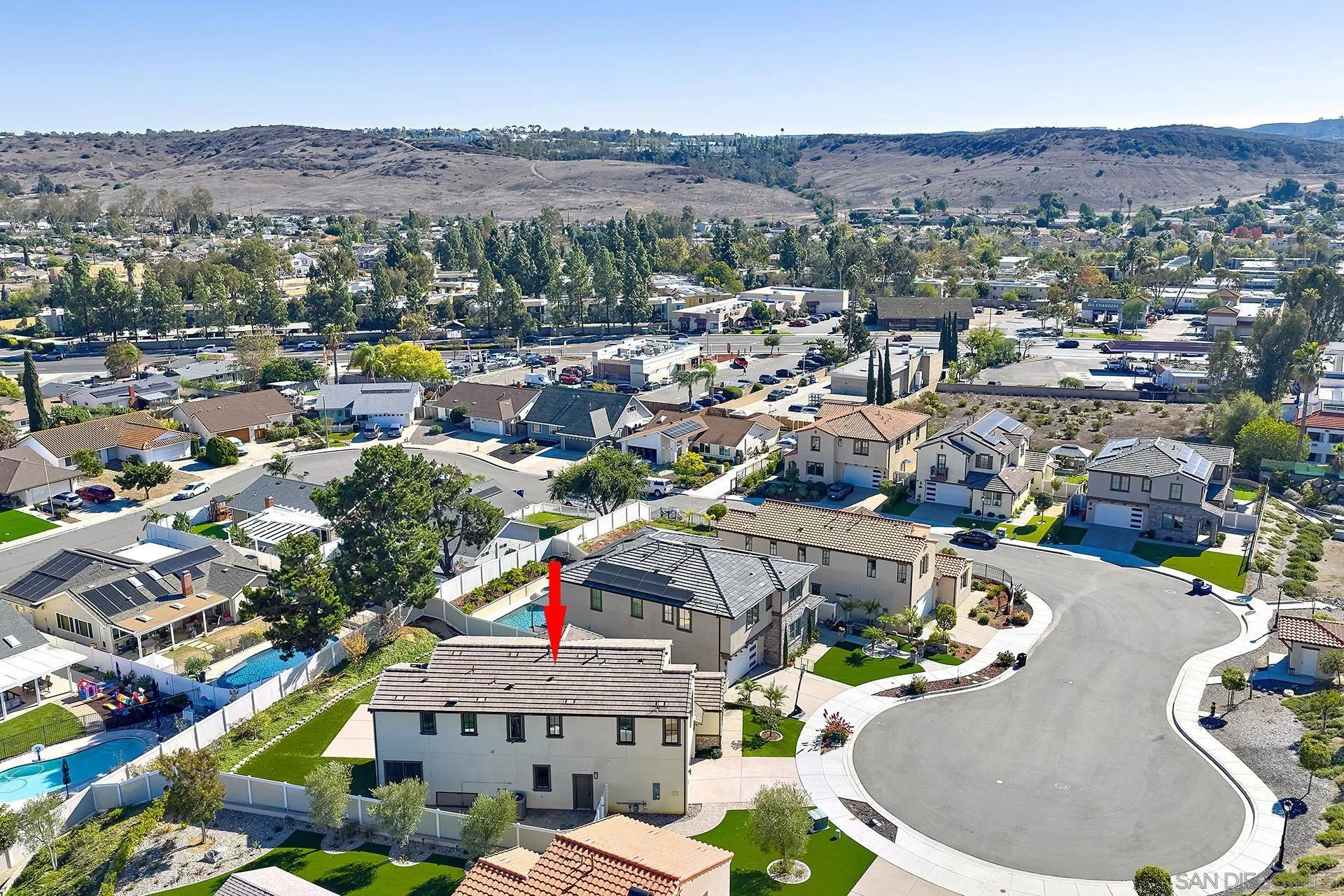 12410 Aria Court Poway, CA 92064 - Photo 45 of 47 a view of city and mountain