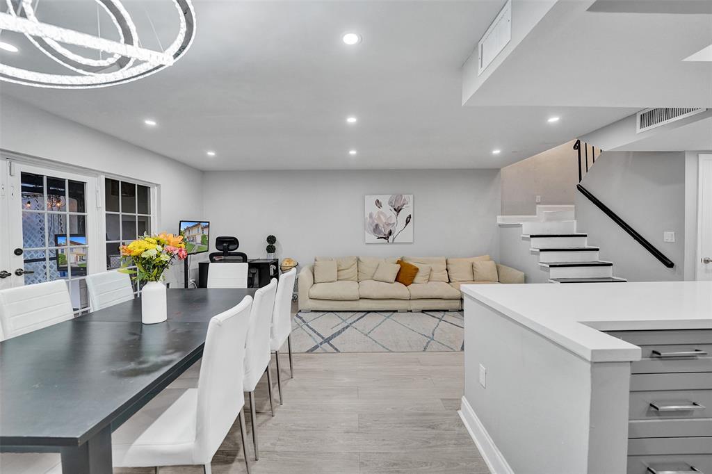 3301 Raleigh Street, Unit 4B Hollywood, FL 33021 - Photo 19 of 54 a living room with furniture and wooden floor