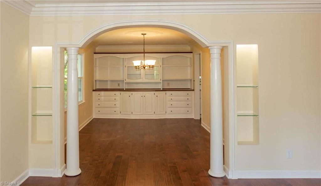 2824 Montclair Road Winston-Salem, NC 27106 - Photo 11 of 30 Formal dining room with hardwood flooring!