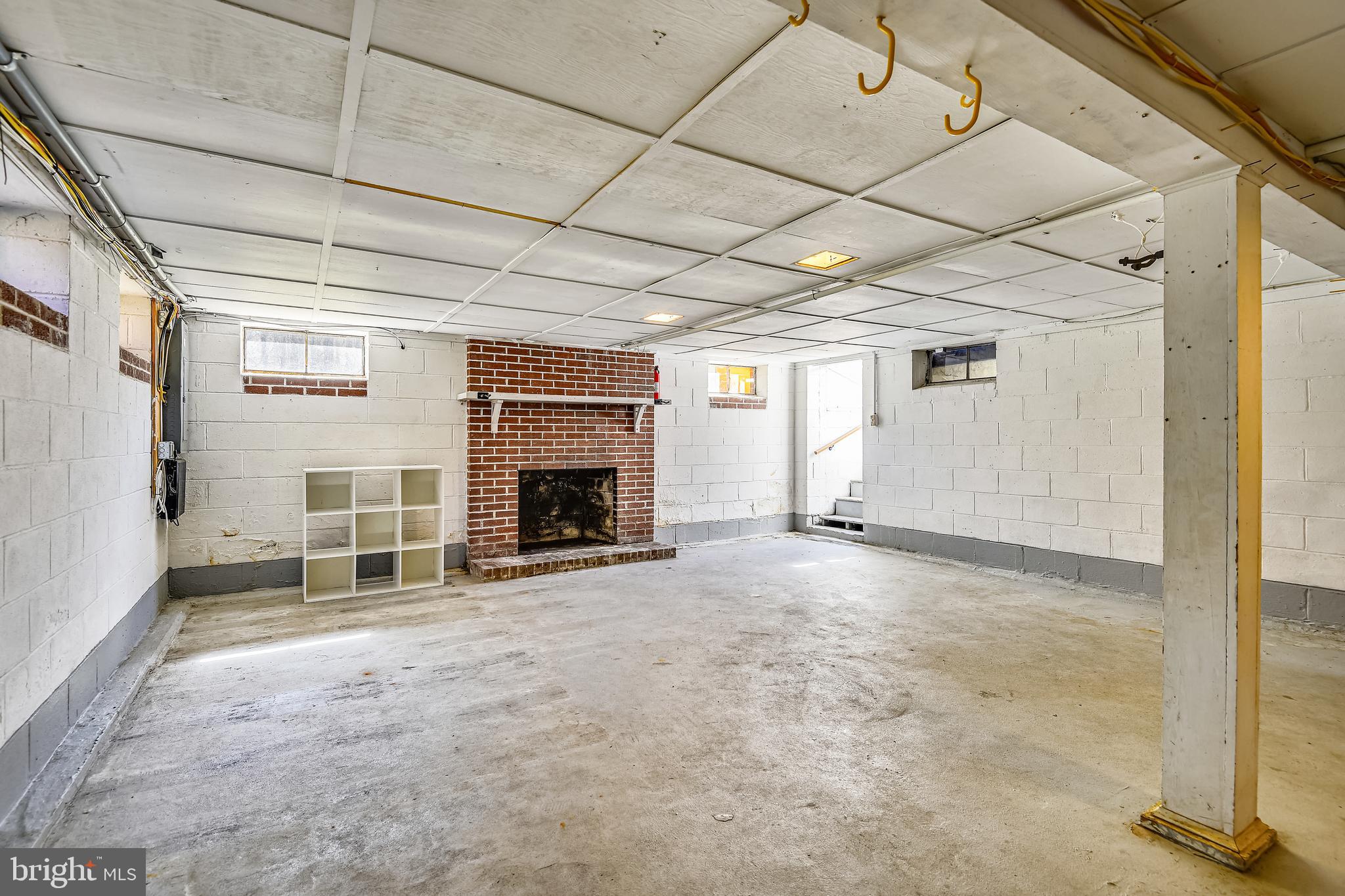 845 Broadwater Road Churchton, MD 20733 - Photo 40 of 48 Partially Finished Basement Area