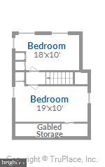 845 Broadwater Road Churchton, MD 20733 - Photo 47 of 48 Upper Level Floor Plan