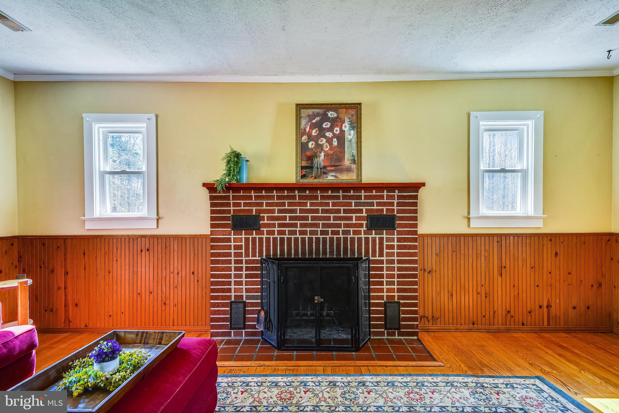 845 Broadwater Road Churchton, MD 20733 - Photo 8 of 48 Finely Crafted Brick Fireplace