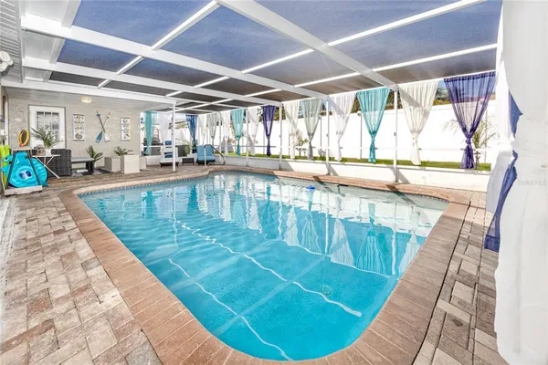 a view of a swimming pool