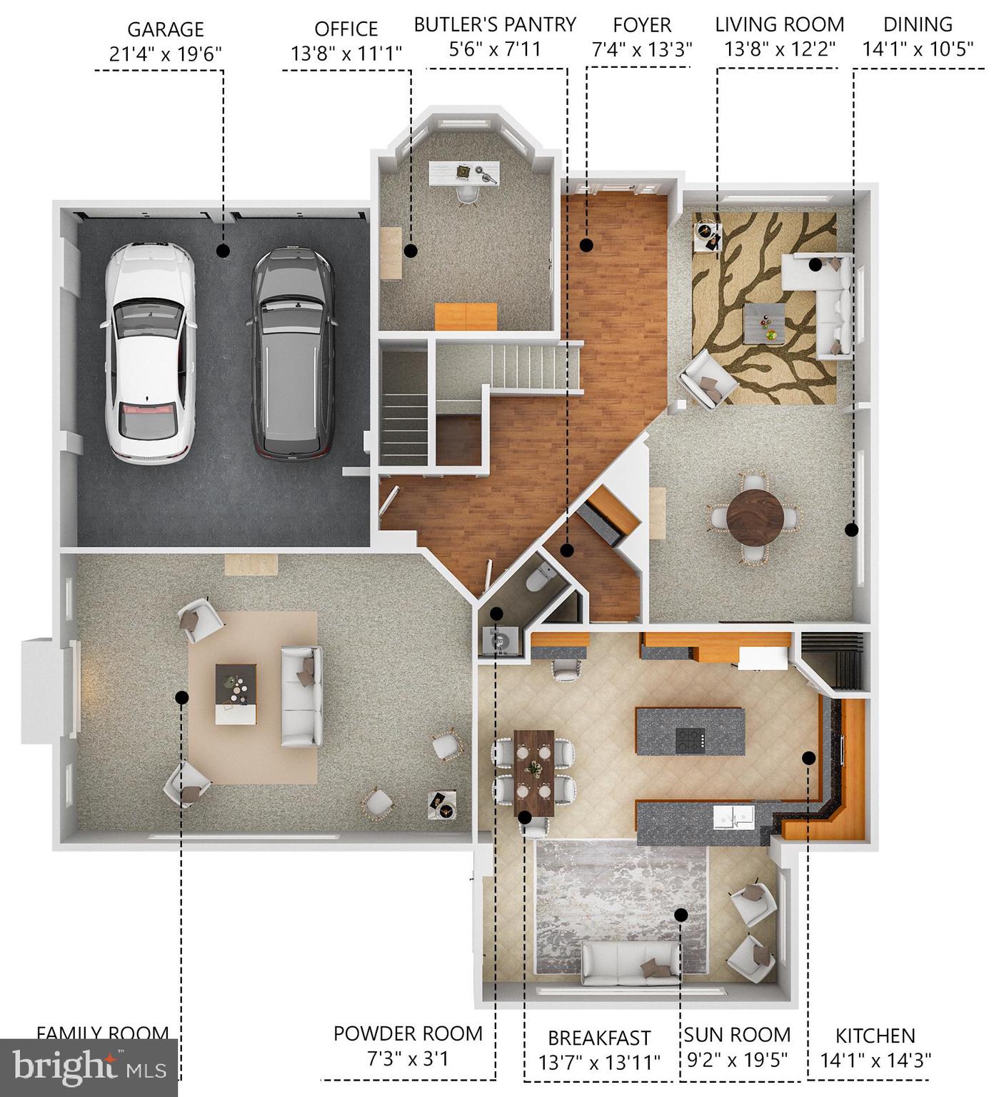 12809 West Old Baltimore Road Boyds, MD 20841 - Photo 73 of 75 Main level floorplan