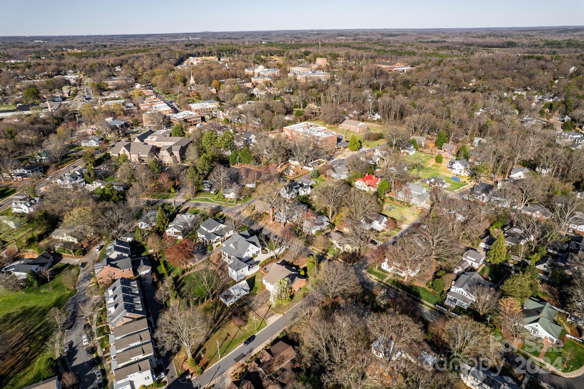 318 Walnut Street Davidson, NC 28036 - Photo 8 of 21 an aerial view of multiple house