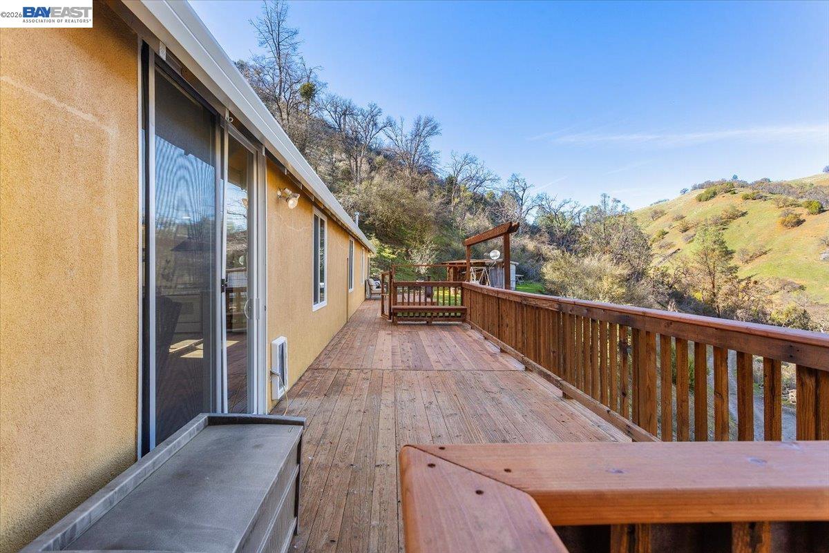17370 West Corral Hollow Road Tracy, CA 95377 - Photo 30 of 43 a view of balcony with wooden floor and fence
