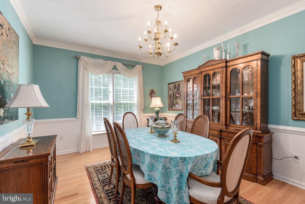 9052 Mullen Road King George, VA 22485 - Photo 13 of 71 dining room with crown molding and chair rail