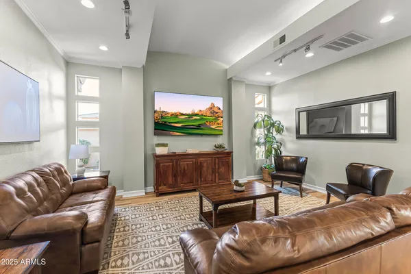 an aerial view of a city with lots of residential buildings