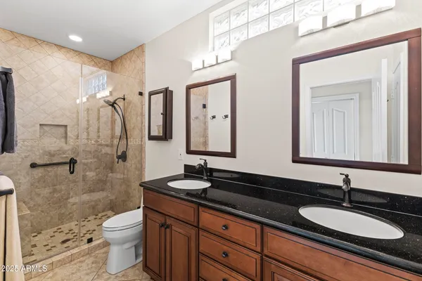 a outdoor dining space with furniture and a potted plant