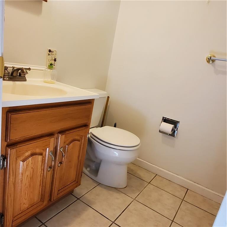266 Catalpa Road Chicora, PA 16025 - Photo 17 of 23 a bathroom with a toilet and a sink