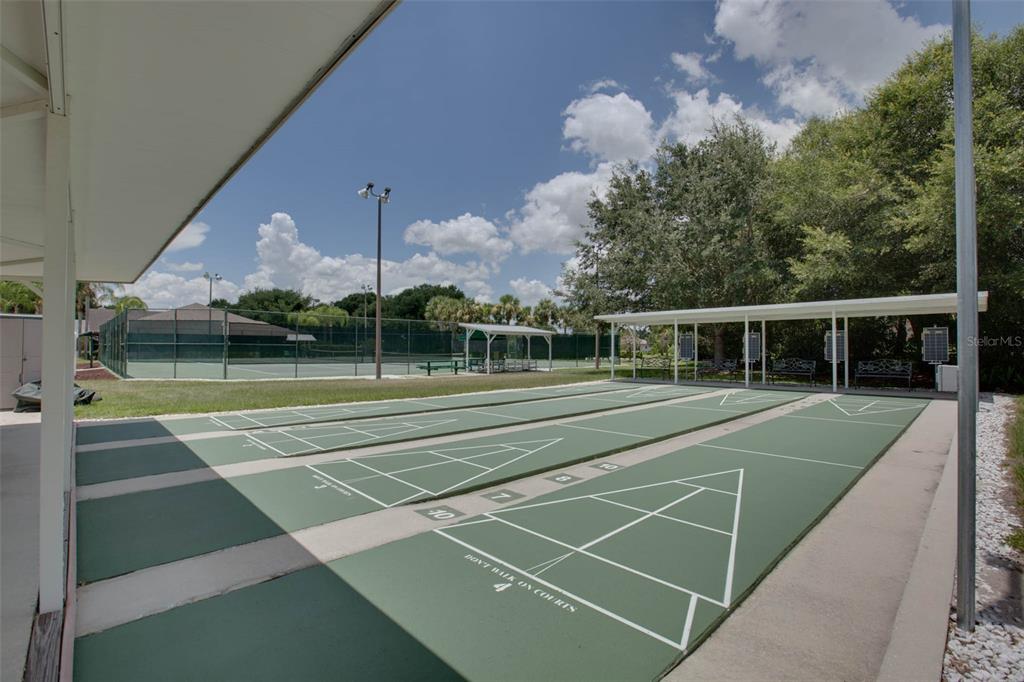 20642 Prince Ranier Place Leesburg, FL 34748 - Photo 50 of 59 a view of a tennis ground with large trees