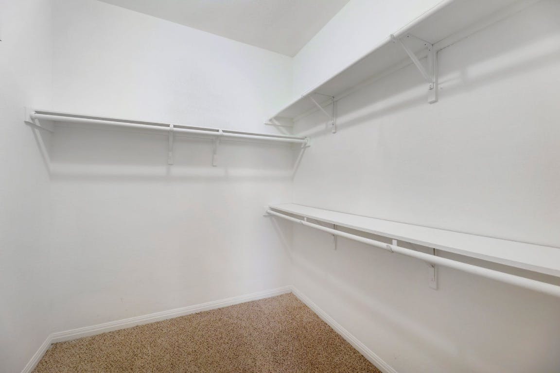 710 Franklin Boulevard, Unit C Austin, TX 78751 - Photo 16 of 29 a view of an empty walk in closet