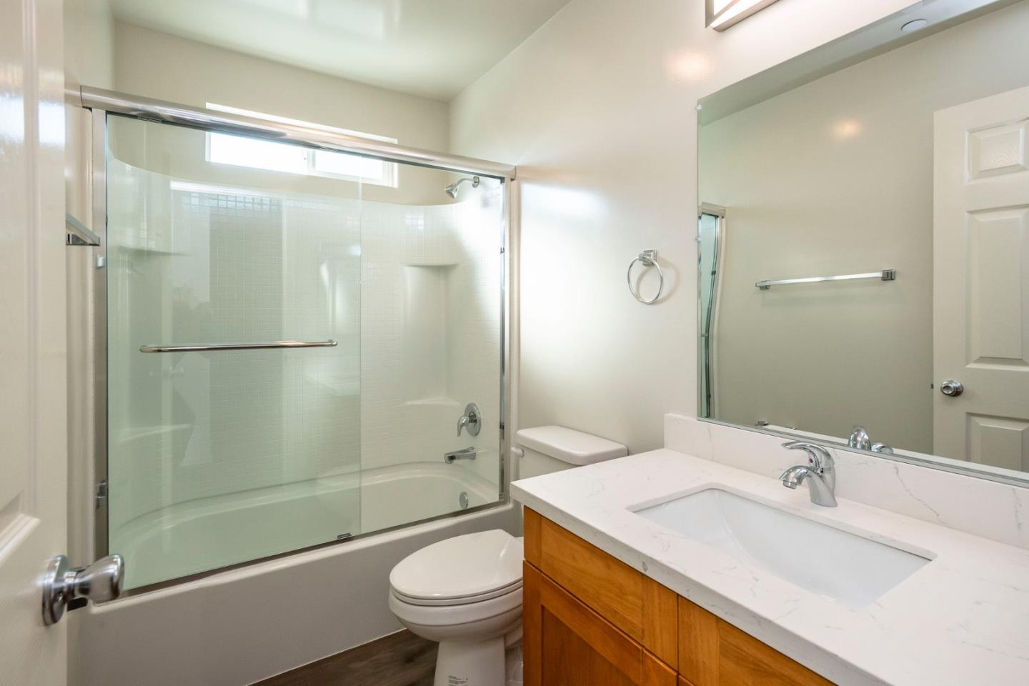 1007 Hemlock Avenue Millbrae, CA 94030 - Photo 11 of 34 a bathroom with a sink toilet and shower