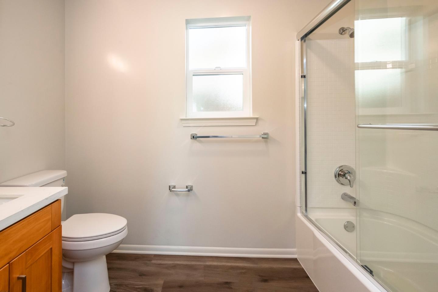 1007 Hemlock Avenue Millbrae, CA 94030 - Photo 13 of 34 a bathroom with a sink a toilet and shower