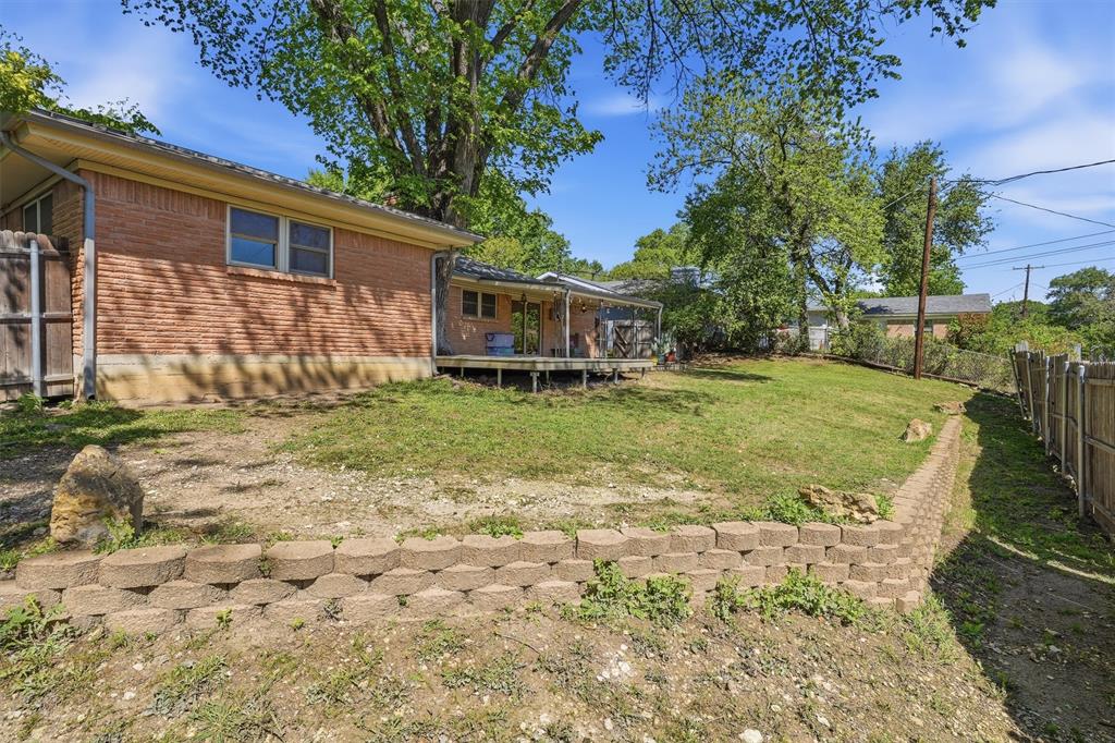 4105 Springbranch Drive Benbrook, TX 76116 - Photo 28 of 30 a view of a house with a yard