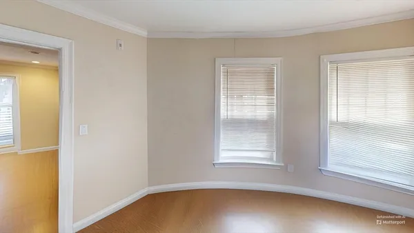 a view of empty room with window