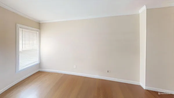 wooden floor in an empty room