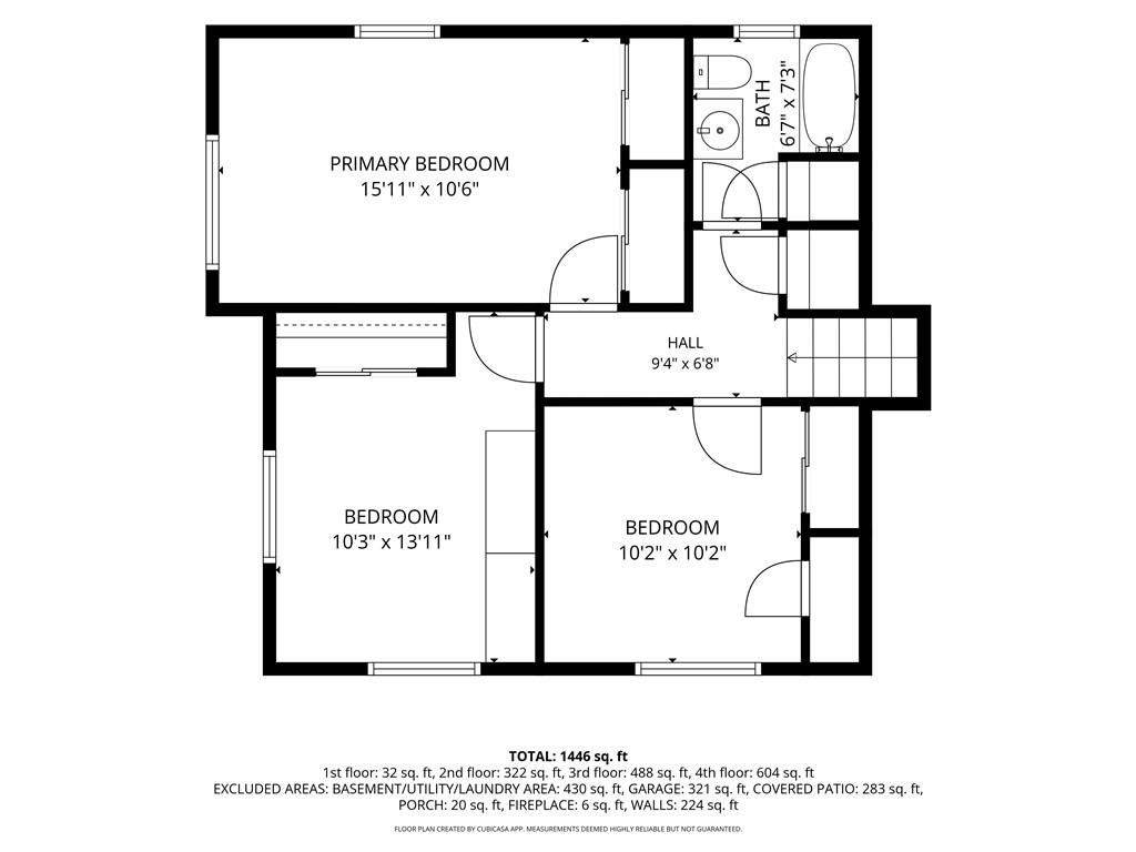 1119 Church Street Indiana, PA 15701 - Photo 19 of 34 Upper level with bedrooms and bathroom