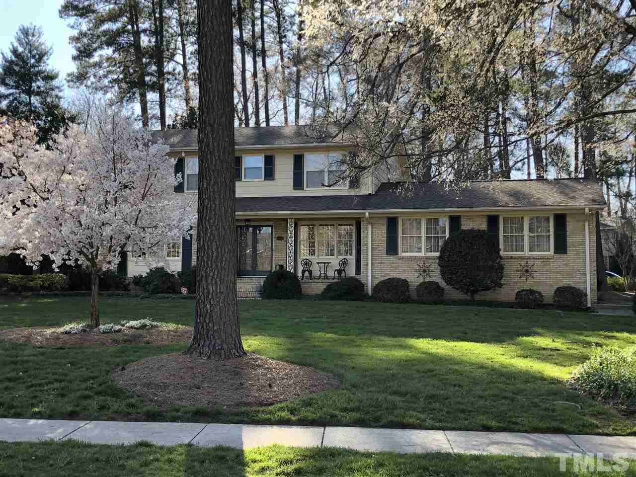 3907 Converse Drive Raleigh, NC 27609 - Photo 30 of 30 a view of a yard in front of a house