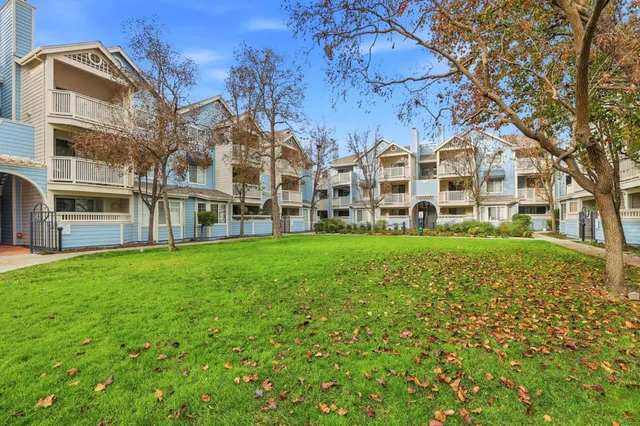 a view of a building with a outdoor space