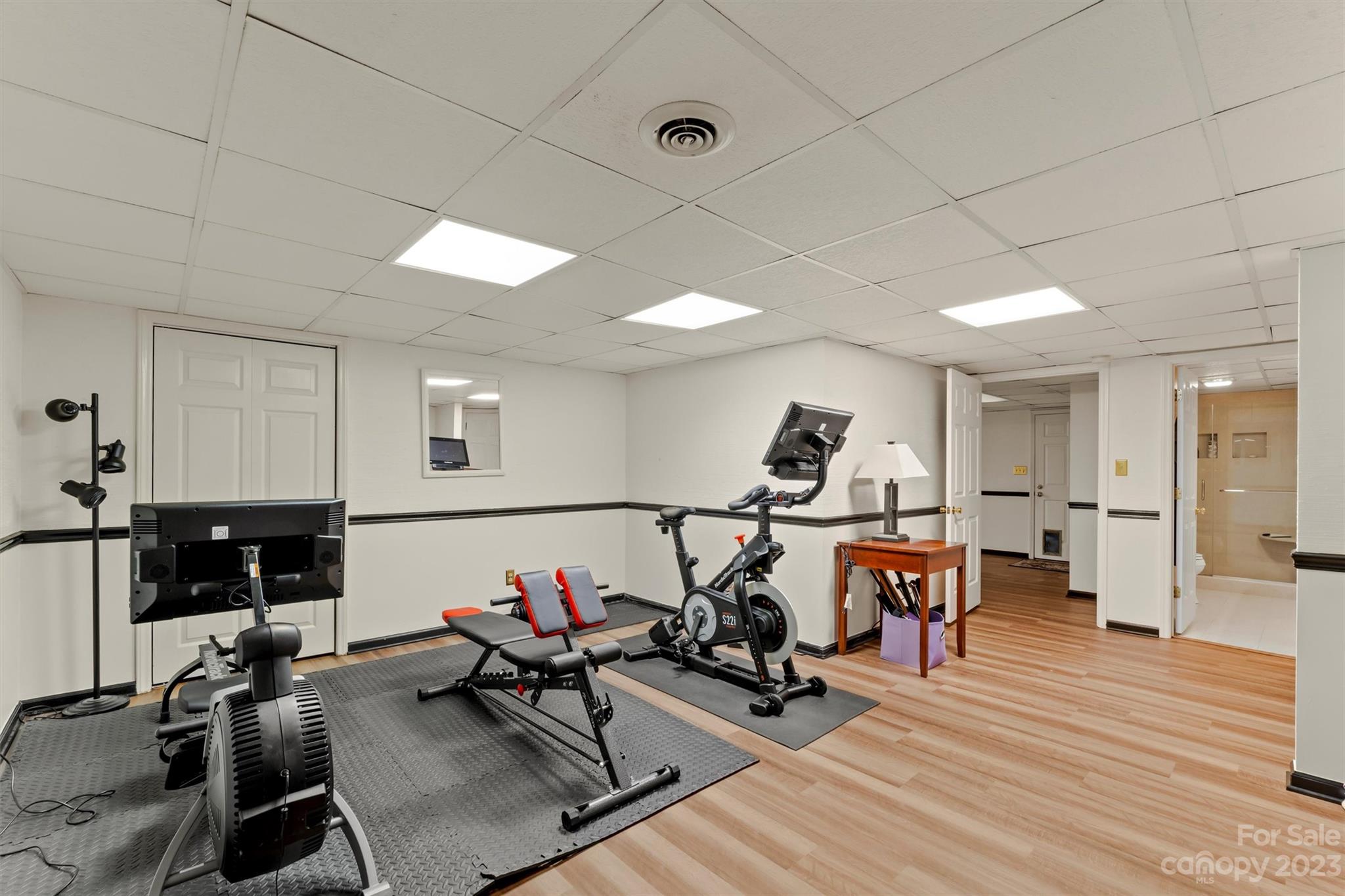 116 Riverside Court Morganton, NC 28655 - Photo 30 of 40 a view of a room with gym equipment