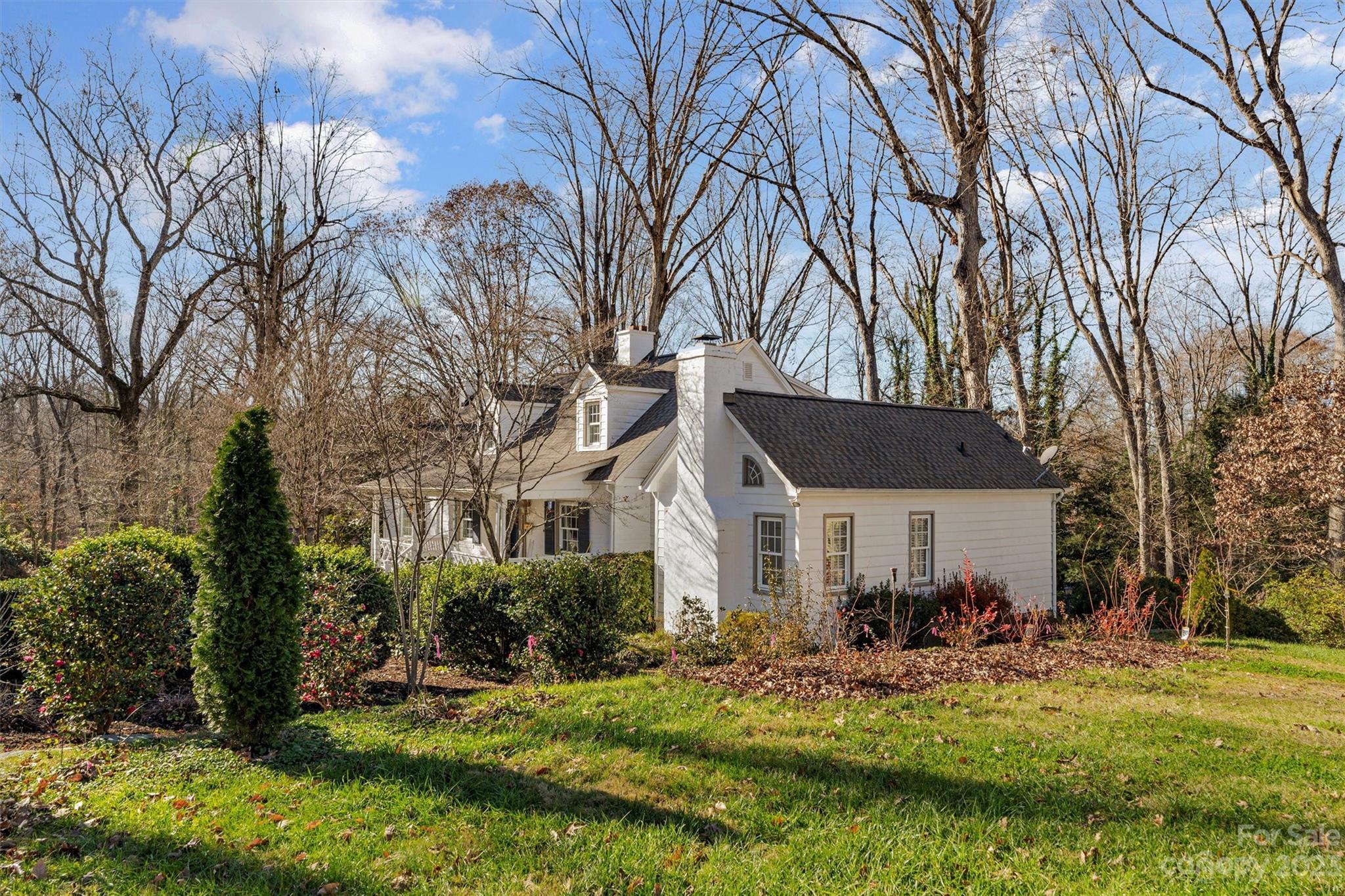 116 Riverside Court Morganton, NC 28655 - Photo 38 of 40 a view of house with a big yard and large trees