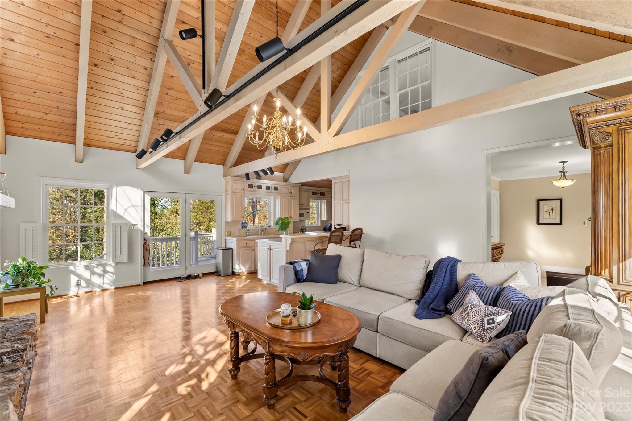 116 Riverside Court Morganton, NC 28655 - Photo 6 of 40 a living room with furniture and a large window