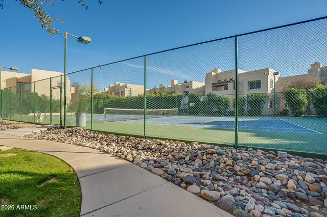 a view of a tennis court