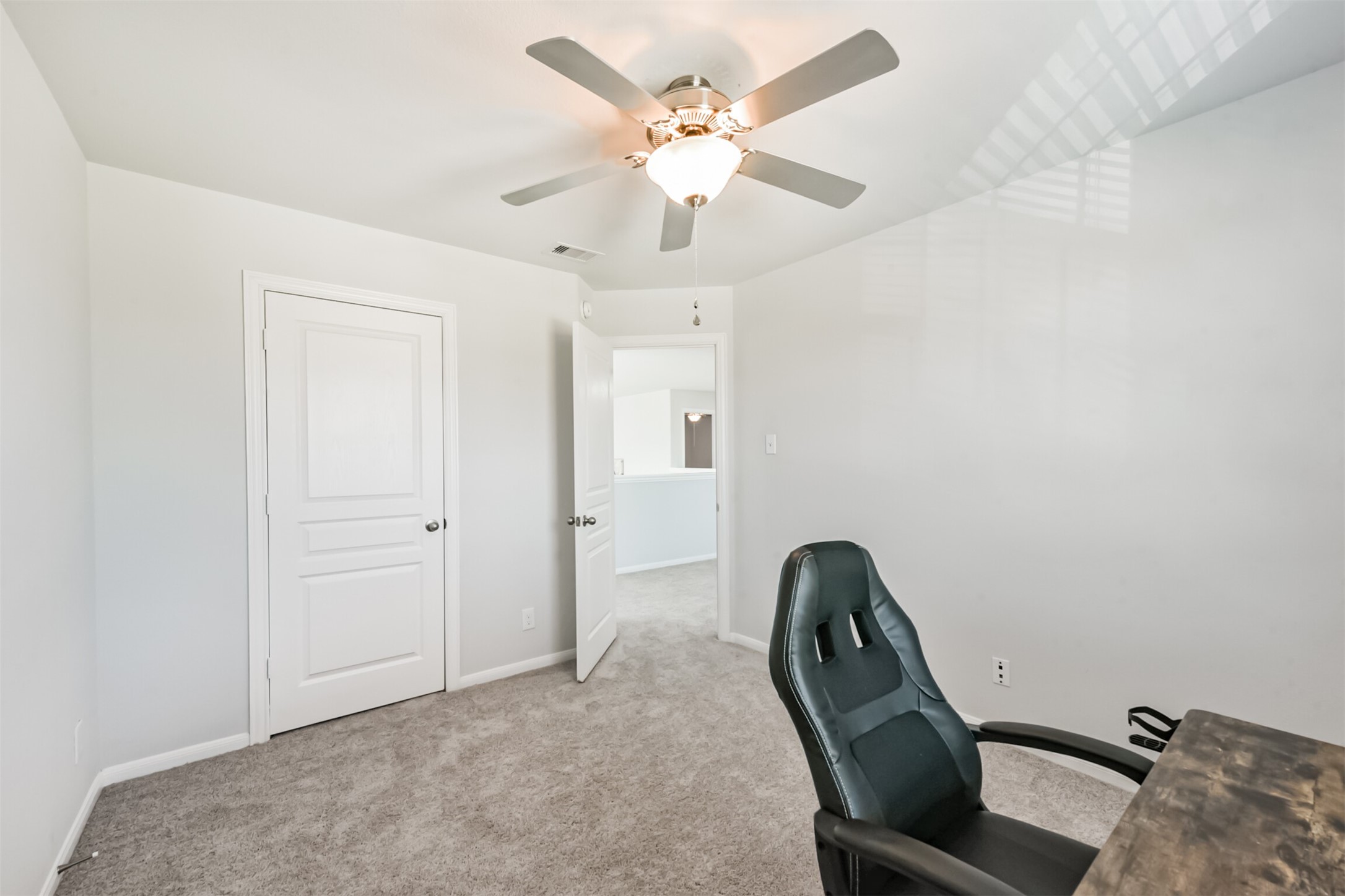 10018 Chase Court Baytown, TX 77521 - Photo 30 of 50 a view of a workspace with chandelier