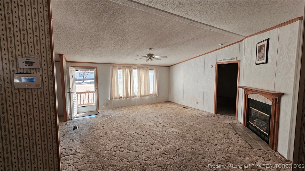 2156 Maxton Street Autryville, NC 28318 - Photo 28 of 38 a view of empty room with windows and fireplace