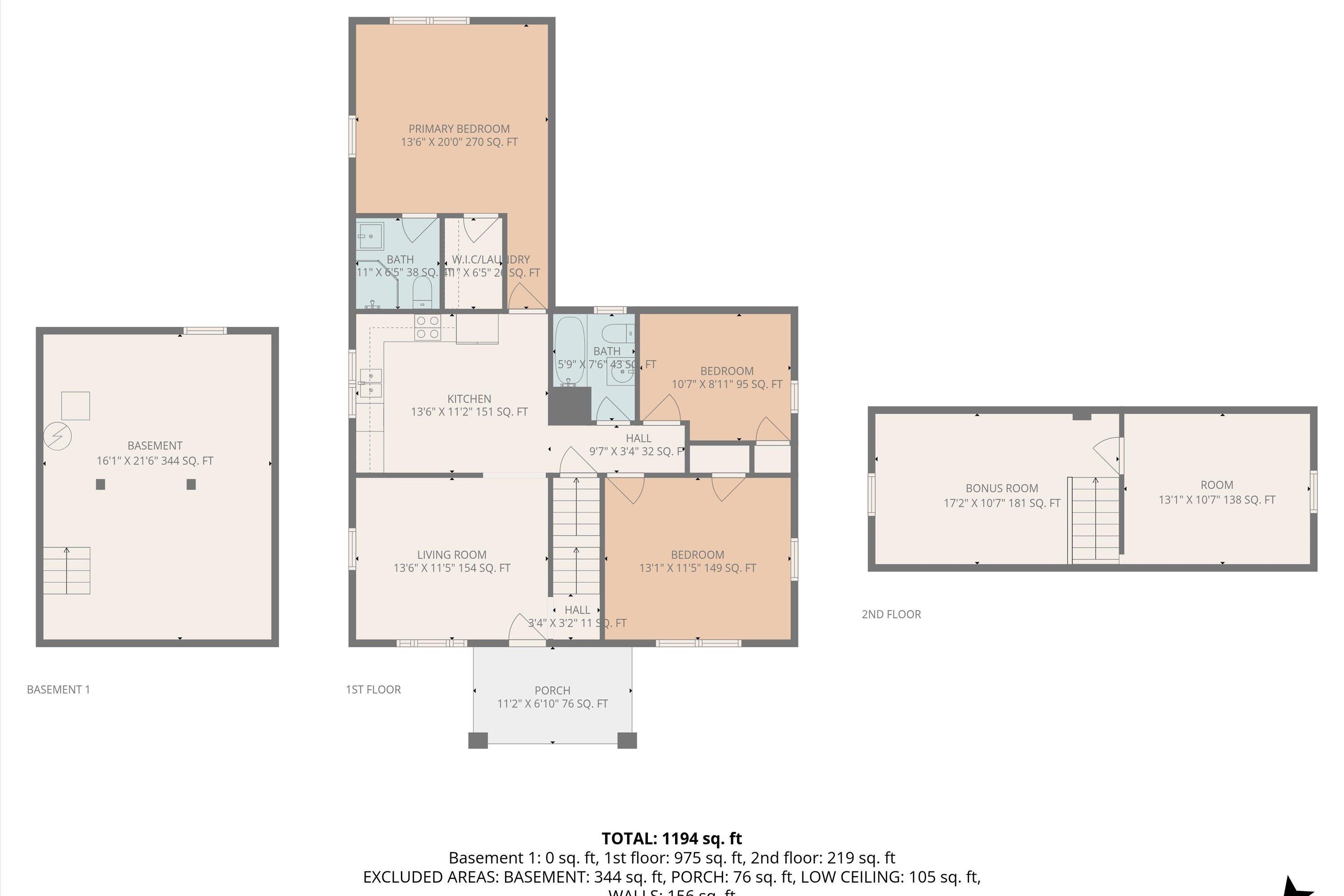 3160 Sawmill Road Ferrum, VA 24088 - Photo 30 of 30 Floor Plan