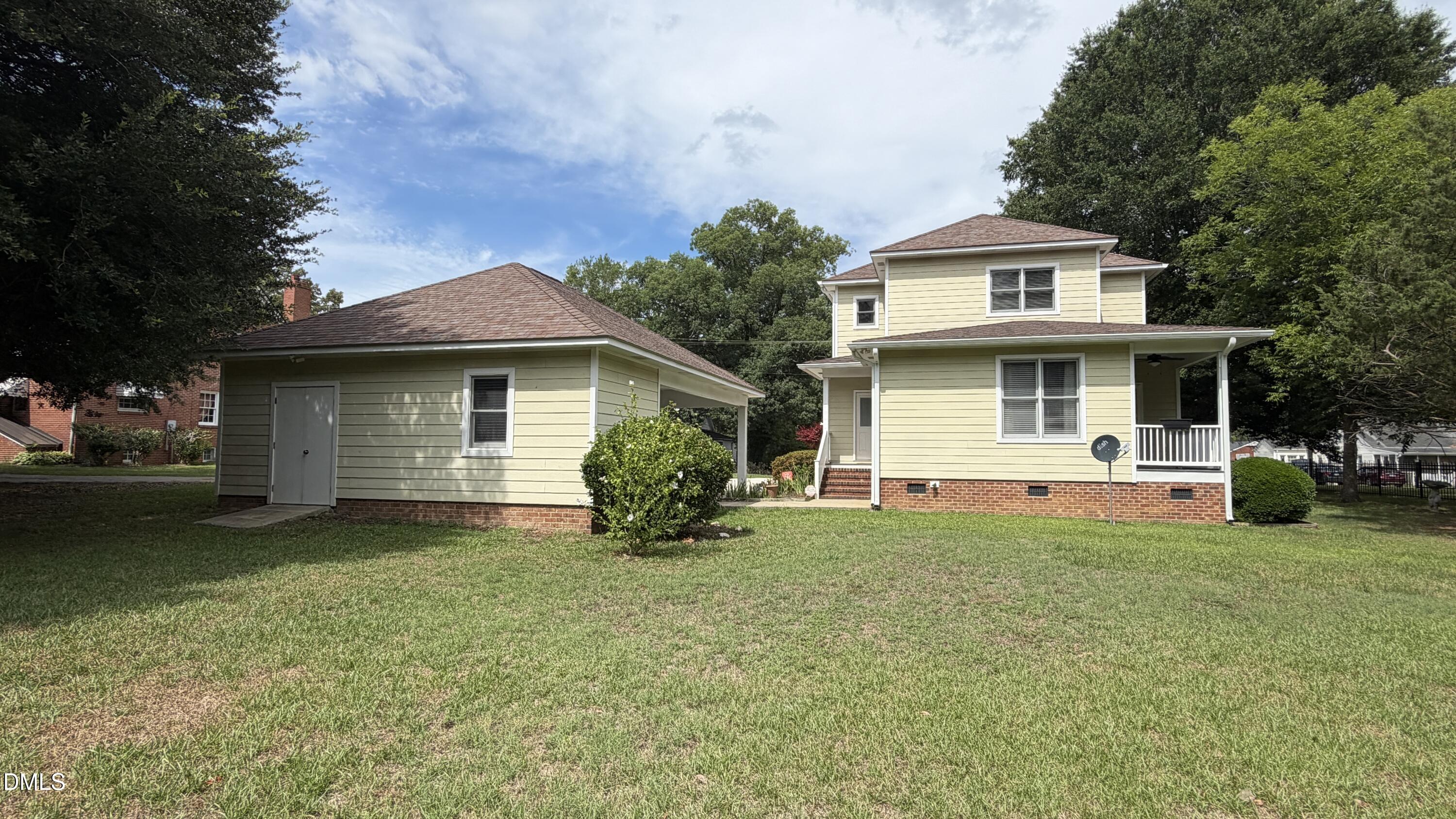 207 North Hopkins Avenue Spring Hope, NC 27882 - Photo 4 of 41 Workshop and Back of Home