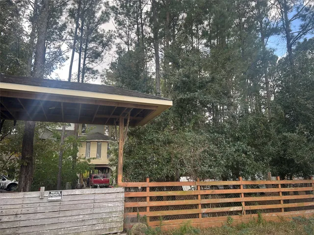 a view of outdoor space and deck