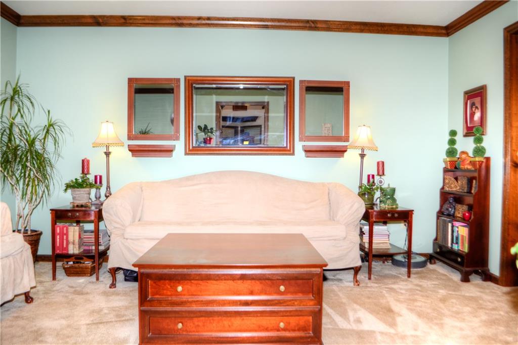 10128 Deer View Point Road Wexford, PA 15090 - Photo 3 of 25 Spacious living room open to dining room