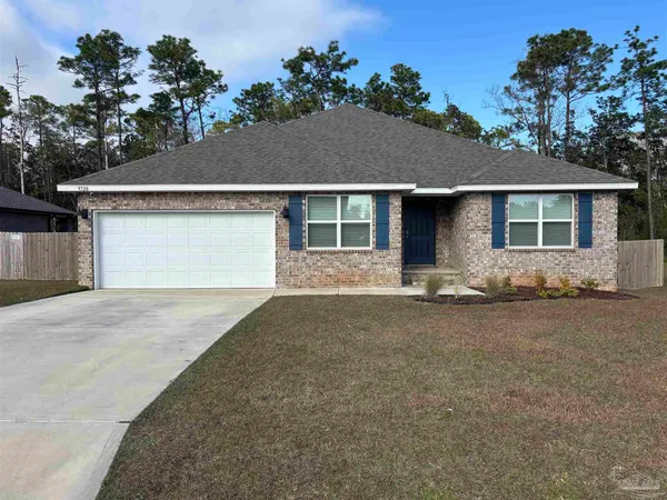 front view of house with a yard