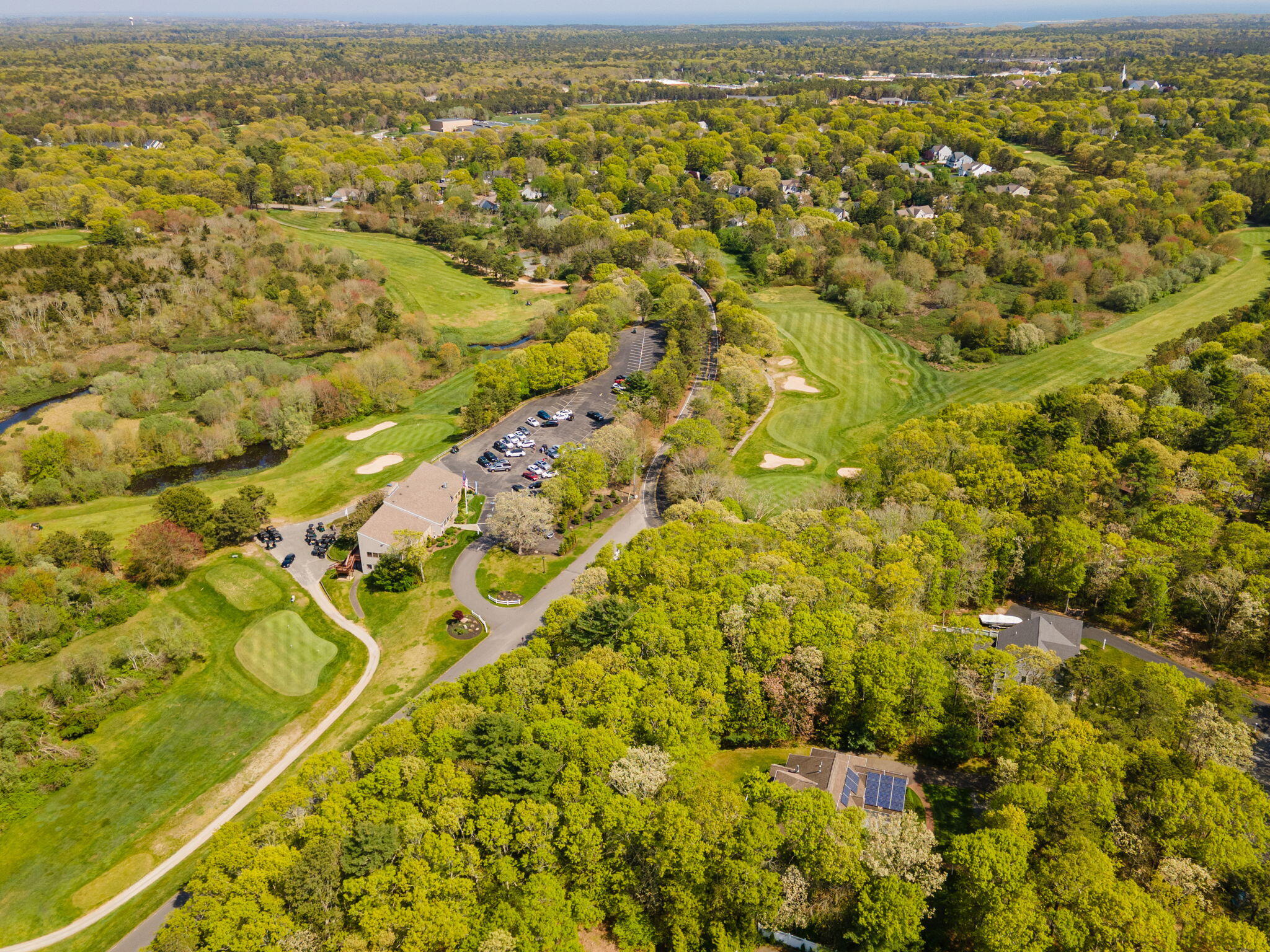 17 Payamps Road Mashpee, MA 02649 - Photo 62 of 72 an aerial view of residential houses with outdoor space