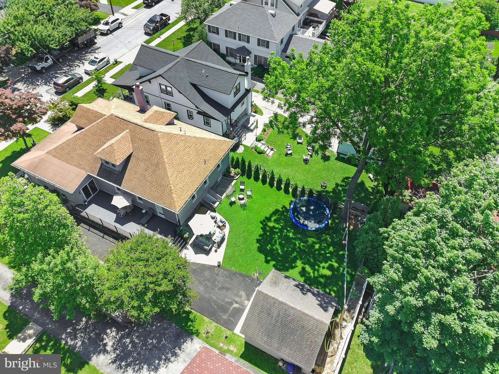1118 Allston Road Havertown, PA 19083 - Photo 55 of 58 an aerial view of a house with a garden